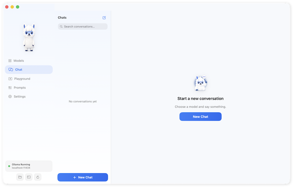 Chat screen